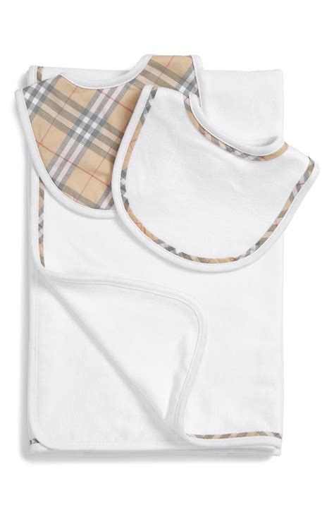 burberry blanket and bib set|Burberry baby jacket.